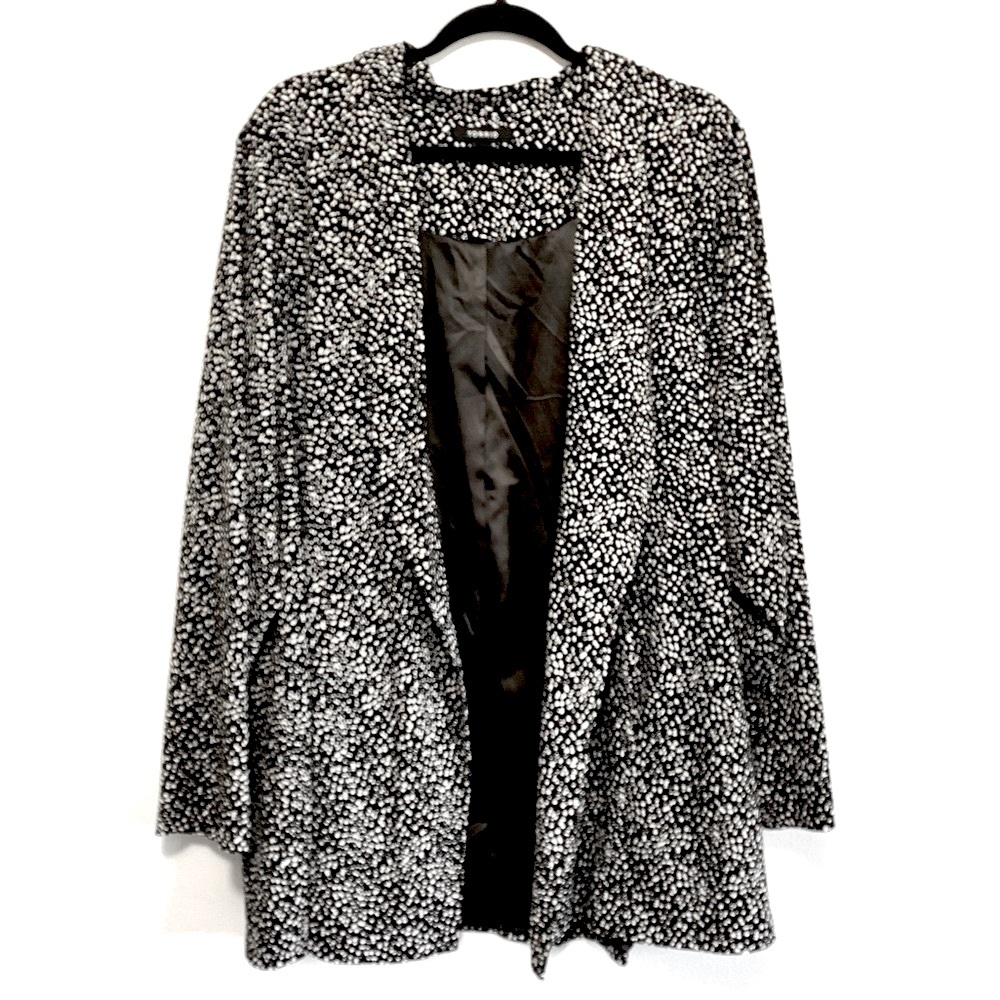 Torrid Speckled Print Open Front Blazer